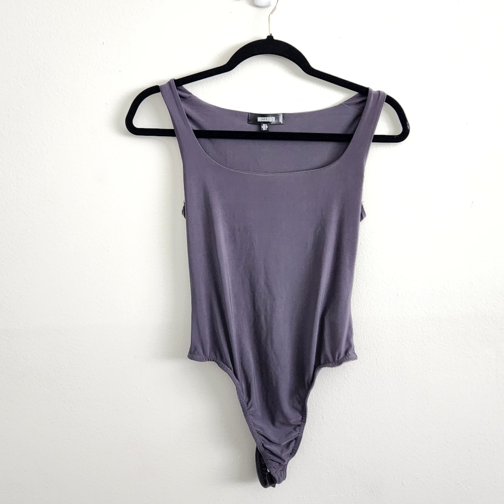 MISSGUIDED Grey Bodysuit